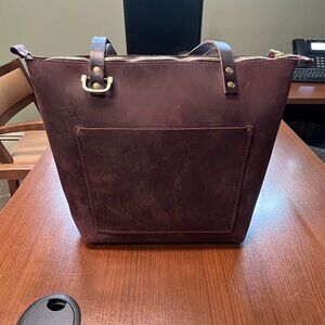 Portland Leather Tote Bag